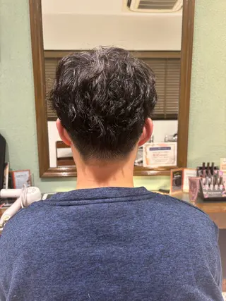 パーマ メンズ レイヤーカット/艶髪 /パーマaikoのヘアスタイル