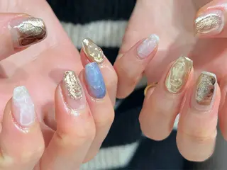 ネイル fumina 💚💛のネイルデザイン