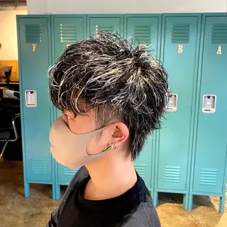 メンズ INCE  HAIR 梅田　長町　至のヘアスタイル