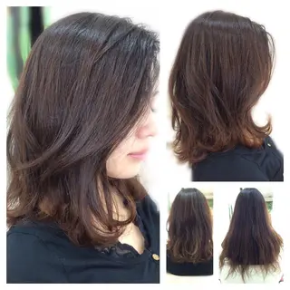 ミディアム Hair VERDEのヘアスタイル