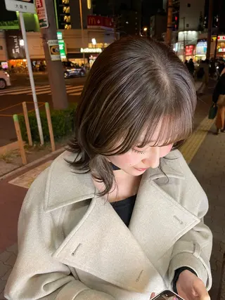 ミディアム ANNA 🧸のヘアスタイル