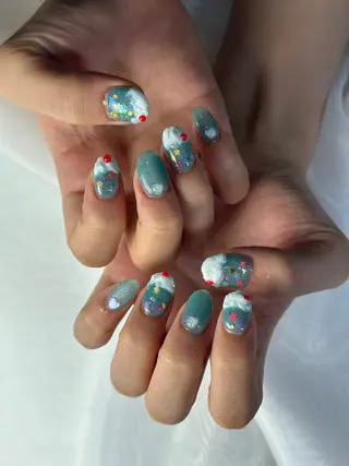 ネイル うにゃねいる🌷 Mayaのネイルデザイン