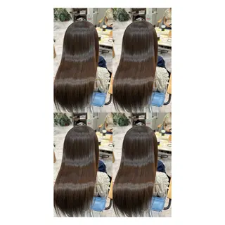 ロング カラー 髪質改善/縮毛矯正/ 韓国ヘア/店長敦士のヘアスタイル