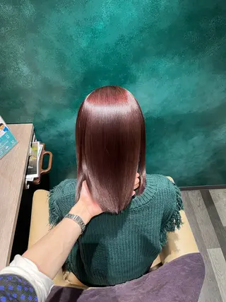 ミディアム 明田大樹/ 心斎橋/韓国風のヘアスタイル