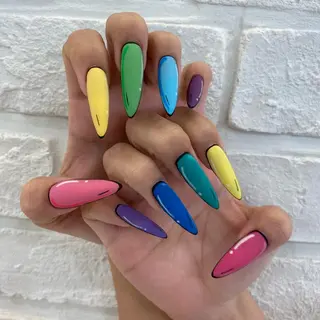 ネイル 🥀たなか れね🍋のマツエク・マツパデザイン