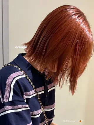 ショート カラー 暖色カラー/レイヤー 🌙 オノユリカのヘアスタイル