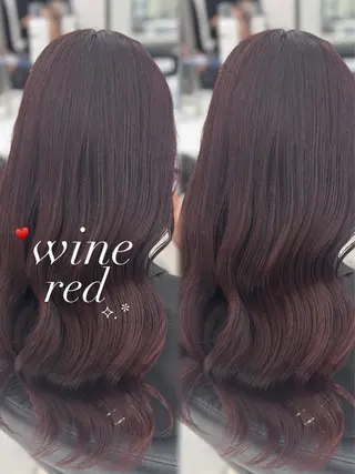 セミロング Hina🎀♡ 暖色/縮毛のヘアスタイル