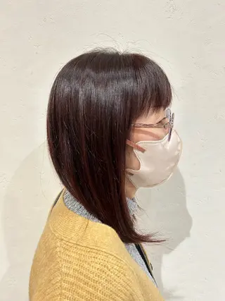 ミディアム カラー 🍒中川葵久美🍒 メンズ/パーマのヘアスタイル