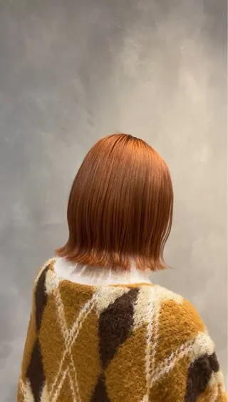 ミディアム 長瀬 友唯のヘアスタイル