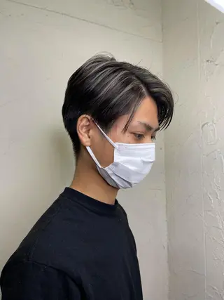 メンズ 韓国ヘア🫧艶カラー 🫧髪質改善/オオヤのヘアスタイル