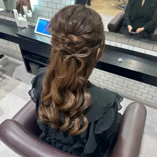 ロング ヘアアレンジ 🎀ヘアアレンジ 🎀ななみのヘアスタイル