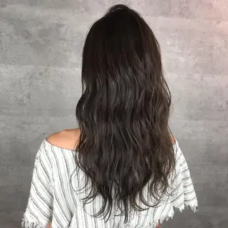 ロング カラー アンダーバーホワイト_WHITE所属・_WHITE芝本 賢吾【天王寺店】のヘアスタイル