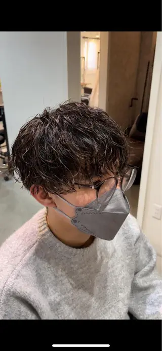 パーマ メンズ メンズ指名No.1/ パーマ特化/白木壱崇のヘアスタイル