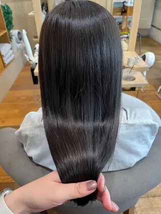 セミロング 暖色カラー/似合わせ カット/名古屋/辻のヘアスタイル