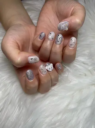 ショート ネイル nail salon BELLUNA所属・BELLUNA Mizuki❤︎のネイルデザイン