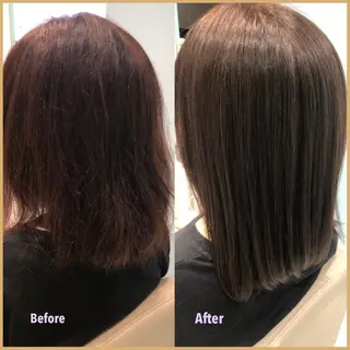 カラー 増田 結莉のヘアスタイル
