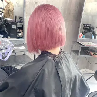 ショート ハイトーン×エクステ 💞くるみのヘアスタイル