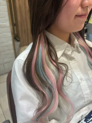 ゆるふわパーマ🌼 アレンジ🌼リョウカのヘアスタイル