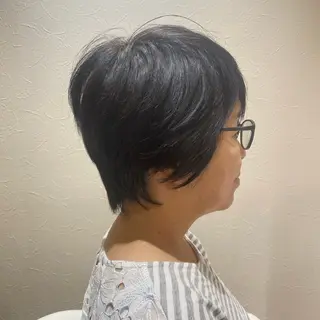 ショート ase.糸島店所属・UEDA AYAのヘアスタイル