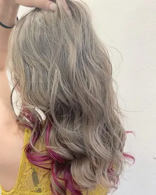 ロング カラー 🪞上品で可愛い韓国 ヘア🪞Rikutoのヘアスタイル