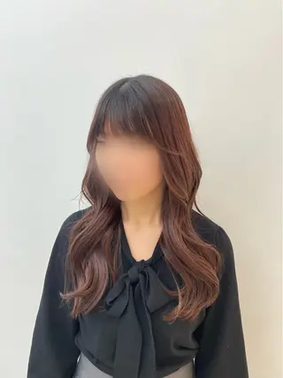 ロング Ash稲田堤 大里のヘアスタイル