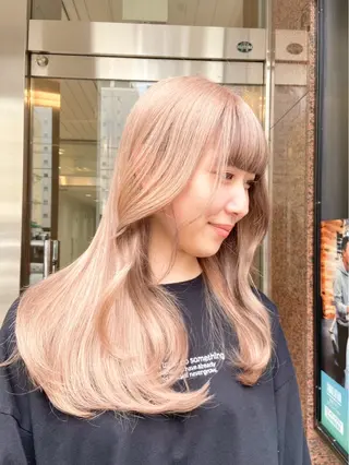 カラー 🪞透明感カラー🪞 🎀YUKIKA🎀のヘアスタイル