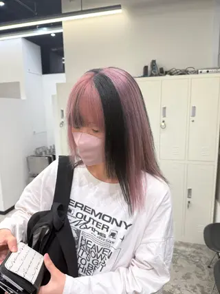 セミロング カラー ✨ハイトーンカラー✨ /⭐︎Yudai⭐︎のヘアスタイル