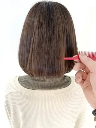 ミディアム カラー LucksiMie 銀座店所属・【韓国 レイヤー 髪質改善✨】かずのヘアスタイル