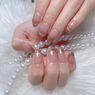 ネイル CC  NaNa ワンホンネイル🌙Nのネイルデザイン