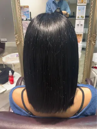 ミディアム カラー AMRITA所属・men'sｶｯﾄ ﾊﾟｰﾏ🫧ｼｵﾝのヘアスタイル