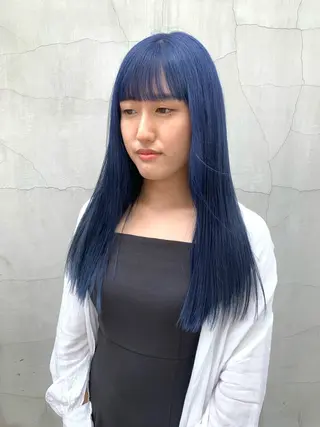 ロング カラー ヘアアレンジ yuka .のヘアスタイル