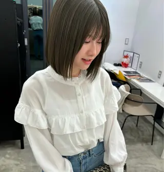 ショート カラー paige_.hair所属・蛭町 遥香のヘアスタイル