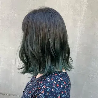 ミディアム カラー 20代、30代からの おしゃれ🍃笹岡航太のヘアスタイル