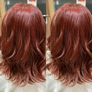 セミロング カラー ヘアアレンジ 盛れる韓国ヘア♡ 🌻鈴木花🌈のヘアスタイル