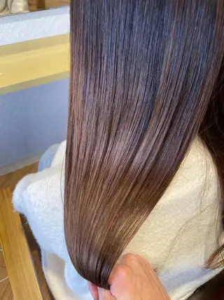 ロング カラー 谷井 実結樹のヘアスタイル