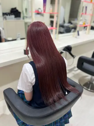 カラー 🎀ハイトーン✖︎ 暖色🎀RYUKAのヘアスタイル