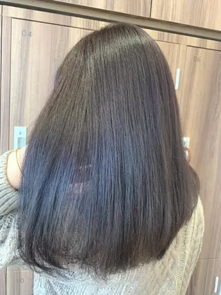 ロング カラー ナカタケ ユウのヘアスタイル