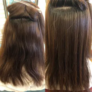 ロング 口コミ評価4.9⭐︎ カワナベ マサシのヘアスタイル