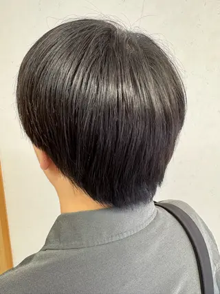 ショート メンズ パーマ/ハイトーン /吉田眞のヘアスタイル