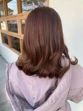 セミロング 清原 里菜のヘアスタイル