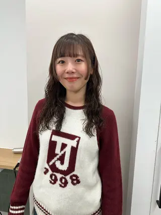 ロング カラー パーマ キッズ オトナヘア🌸 harukaのヘアスタイル