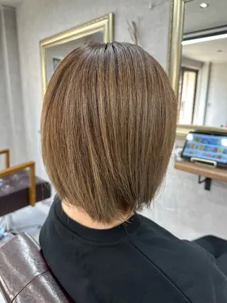 ショート カラー Lien 深井店のヘアスタイル