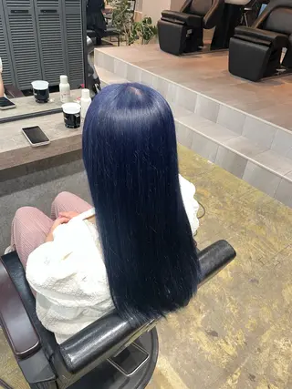 ロング カラー ブレンバイドット所属・ニュアンスカラー/ 🫧レミ(坊主)のヘアスタイル