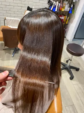 カラー パーマ メンズ keshiki大名所属・安部 真輝のヘアスタイル