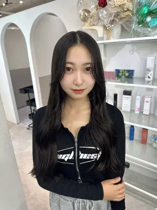 ロング カラー 🪞個室サロン/韓国 艶髪/keito🪞のヘアスタイル