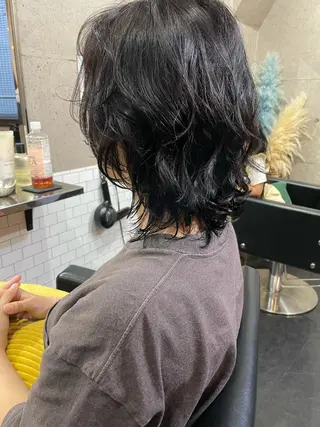 ショート カラー パーマ MORROW所属・変身美容師🏆 MIZUKIのヘアスタイル