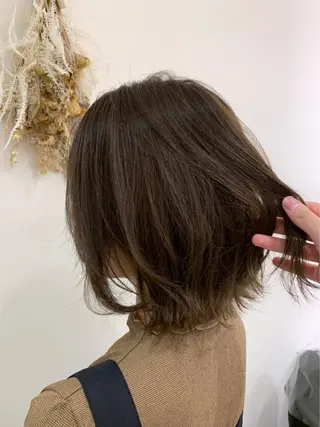 ショート カラー パーマ ヘアアレンジ マツエク・マツパ 💎耳ツボジュエリー ×銀座美容室💎のヘアスタイル