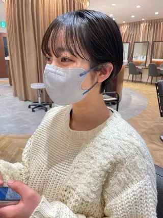 ショート Aster れおんのヘアスタイル