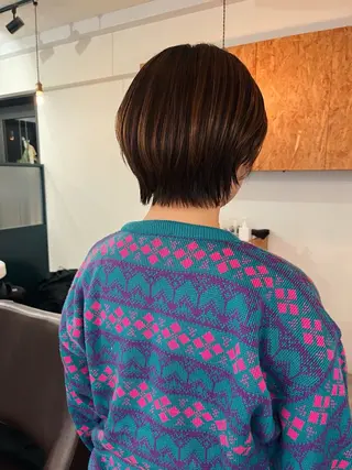 ショート 暖色/パーマ 🌼クニトウメイのヘアスタイル