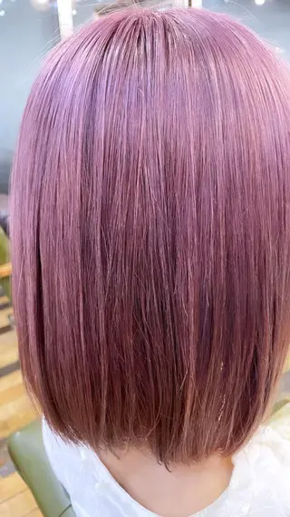 ミディアム ウルフカット/ボブ りなのヘアスタイル